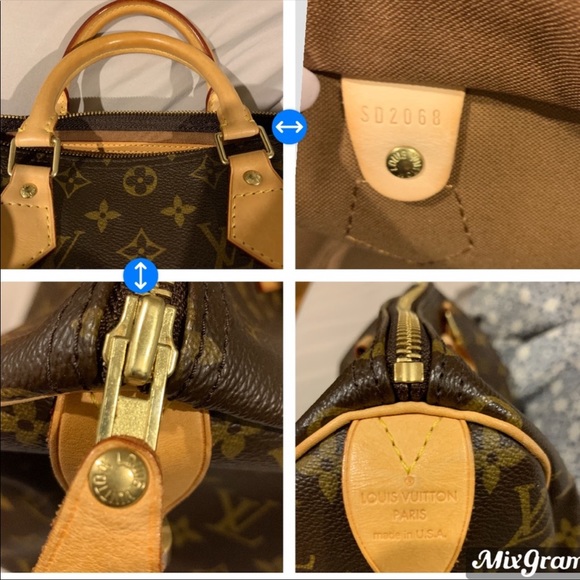 Louis Vuitton speedy 30 - Picture 4 of 7